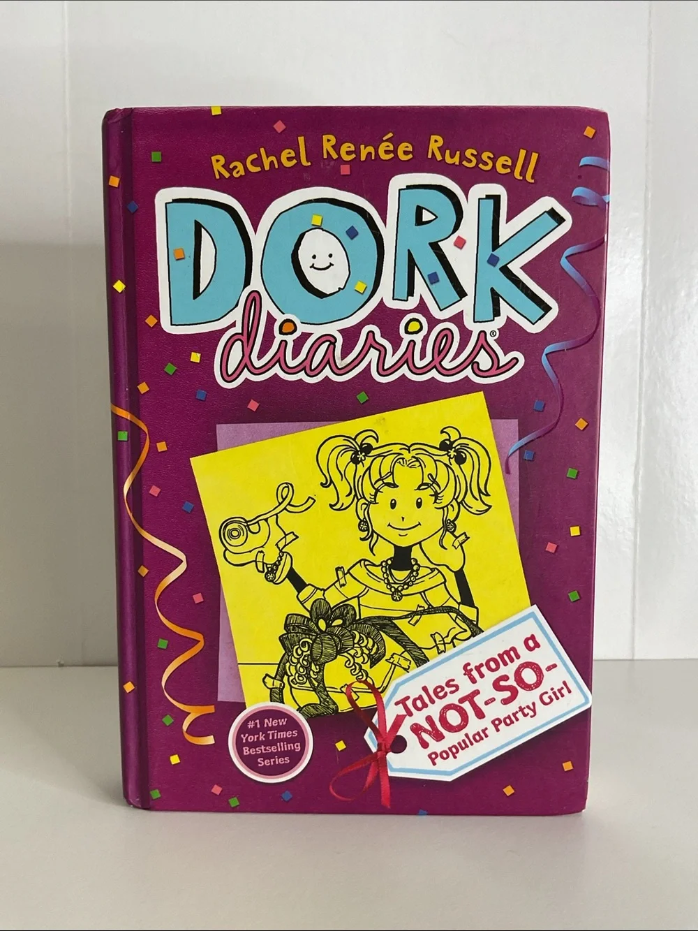Dork Diaries books 1-4 by Rachel Renee Russell starter series hardcover books